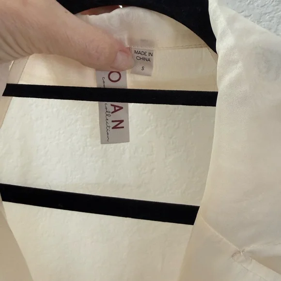 dolan Cream Lightweight Trench Coat - Picture 3 of 5